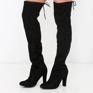 Steve Madden over the knee boots